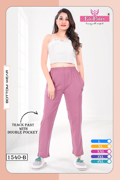 1540 La Fairy Hosiery Sinker Women Track Pants