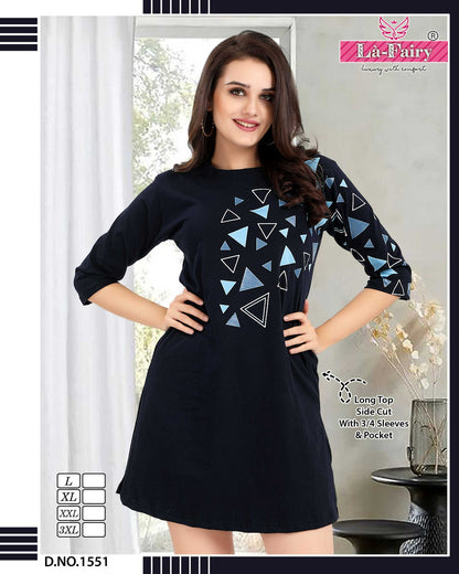 1551 La Fairy Designer Long Top