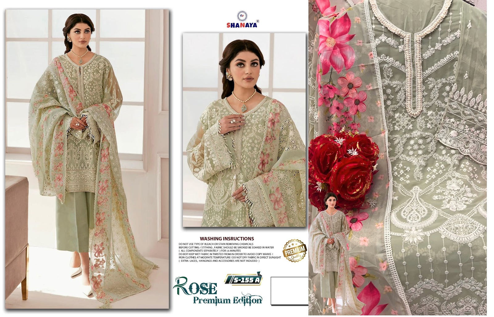 155 Shanaya Fashion Fox Georgette Pakistani Salwar Suits