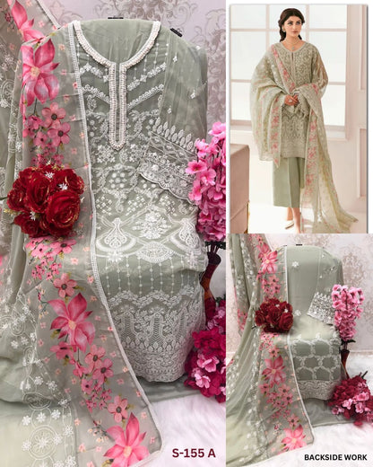 155 Shanaya Fashion Fox Georgette Pakistani Salwar Suits
