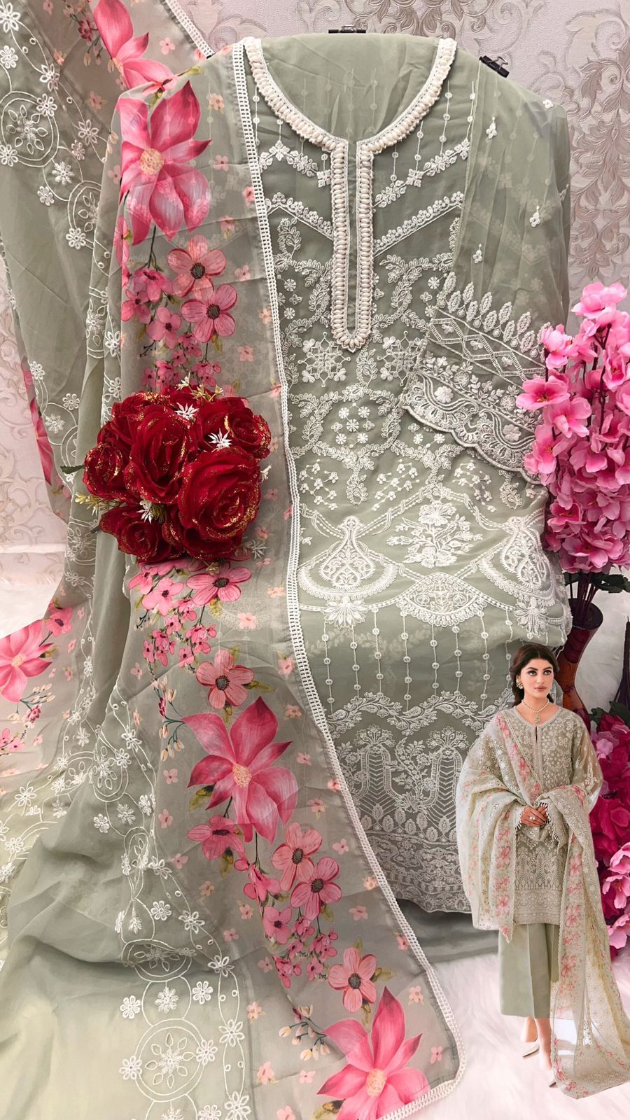 155 Shanaya Fashion Fox Georgette Pakistani Salwar Suits