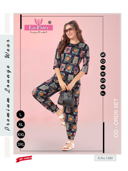 1580 La Fairy Imported Co Ord Set