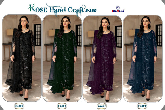 160 Shanaya Fashion Georgette Pakistani Salwar Suits