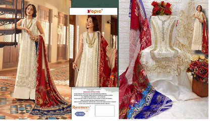 1610 Fepic Organza Pakistani Salwar Suits