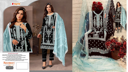 1617-New Fepic Organza Pakistani Salwar Suits