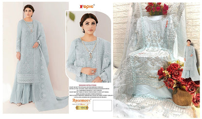 1643 Fepic Georgette Pakistani Salwar Suits