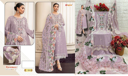 1645-Defg Fepic Georgette Pakistani Salwar Suits