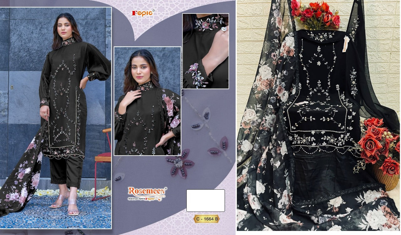 1664 Fepic Georgette Pakistani Salwar Suits