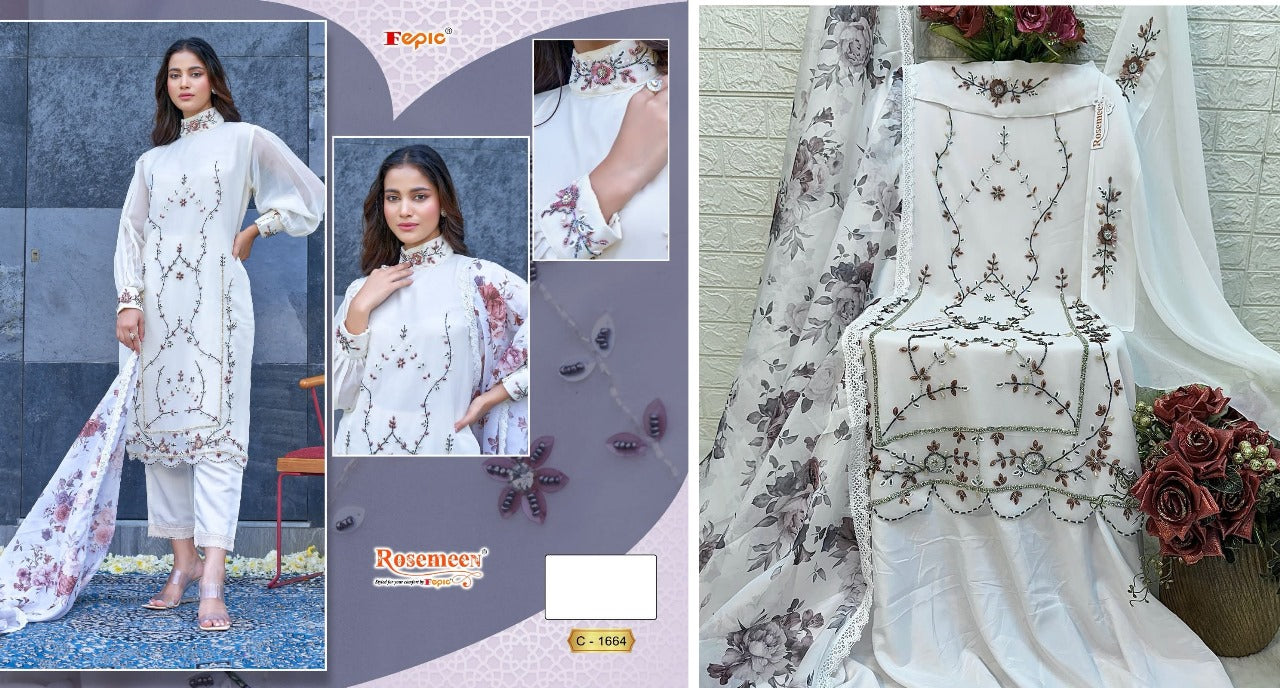 1664 Fepic Georgette Pakistani Salwar Suits