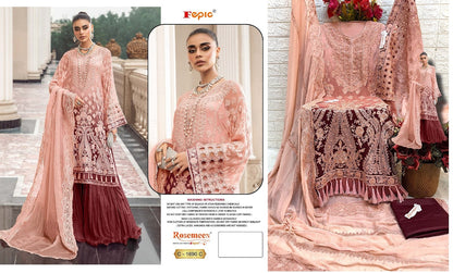 1690 Fepic Georgette Pakistani Salwar Suits