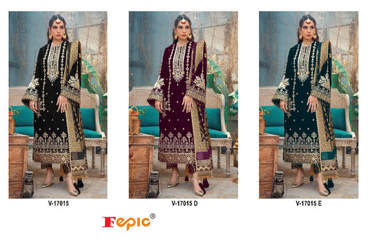 17015 Rosemeen Fepic Velvet Pakistani Salwar Suits