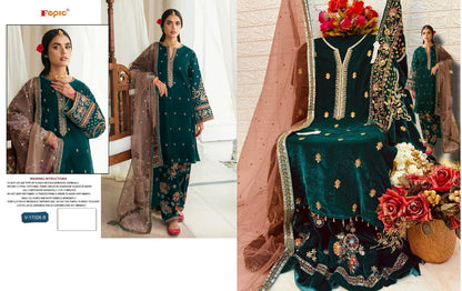 17026 Fepic Velvet Suits