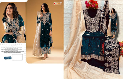 17027 Fepic Velvet Suits