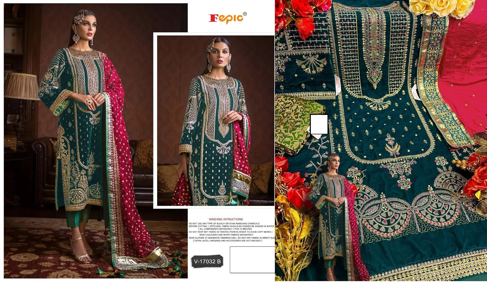 17032 Fepic Velvet Suits