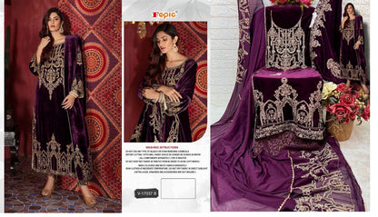 17037 Fepic Velvet Suits