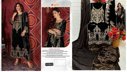 17037 Fepic Velvet Suits