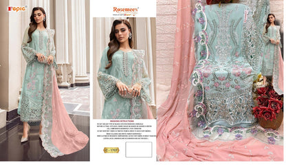 1707 Fepic Georgette Pakistani Salwar Suits