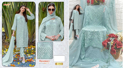 1716 Fepic Georgette Pakistani Salwar Suits