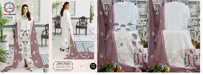 174 Affan Creation Fox Georgette Pakistani Salwar Suits