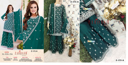 175 Zarqash Fox Georgette Pakistani Readymade Suits