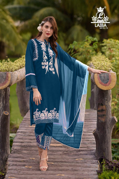 178 Laiba Georgette Pakistani Readymade Suits