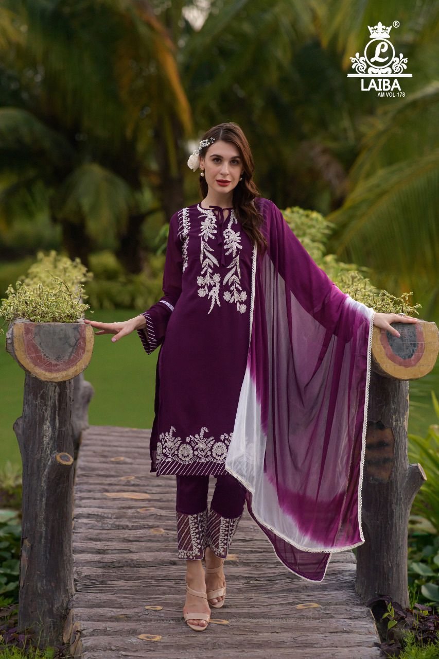 178 Laiba Georgette Pakistani Readymade Suits