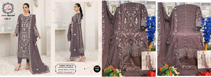 180 Affan Creation Faux Georgette Pakistani Salwar Suits
