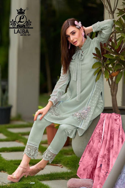 181 Laiba Georgette Pakistani Readymade Suits