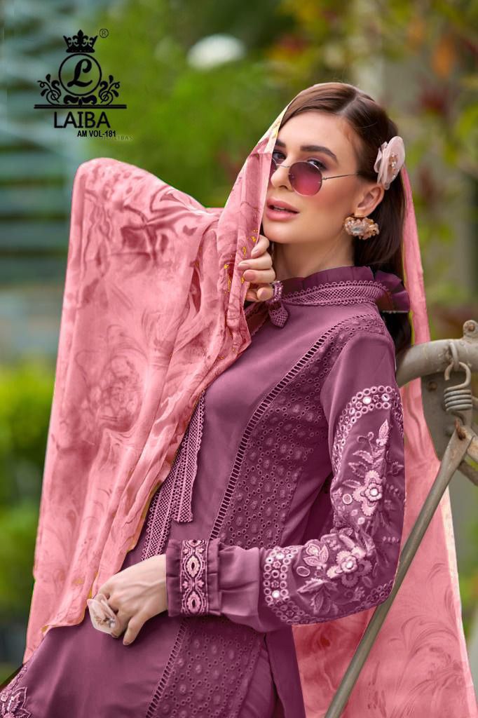 181 Laiba Georgette Pakistani Readymade Suits – Kavya Style Plus