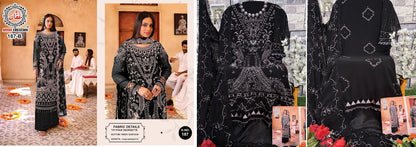 187 Affan Creation Fox Georgette Pakistani Salwar Suits