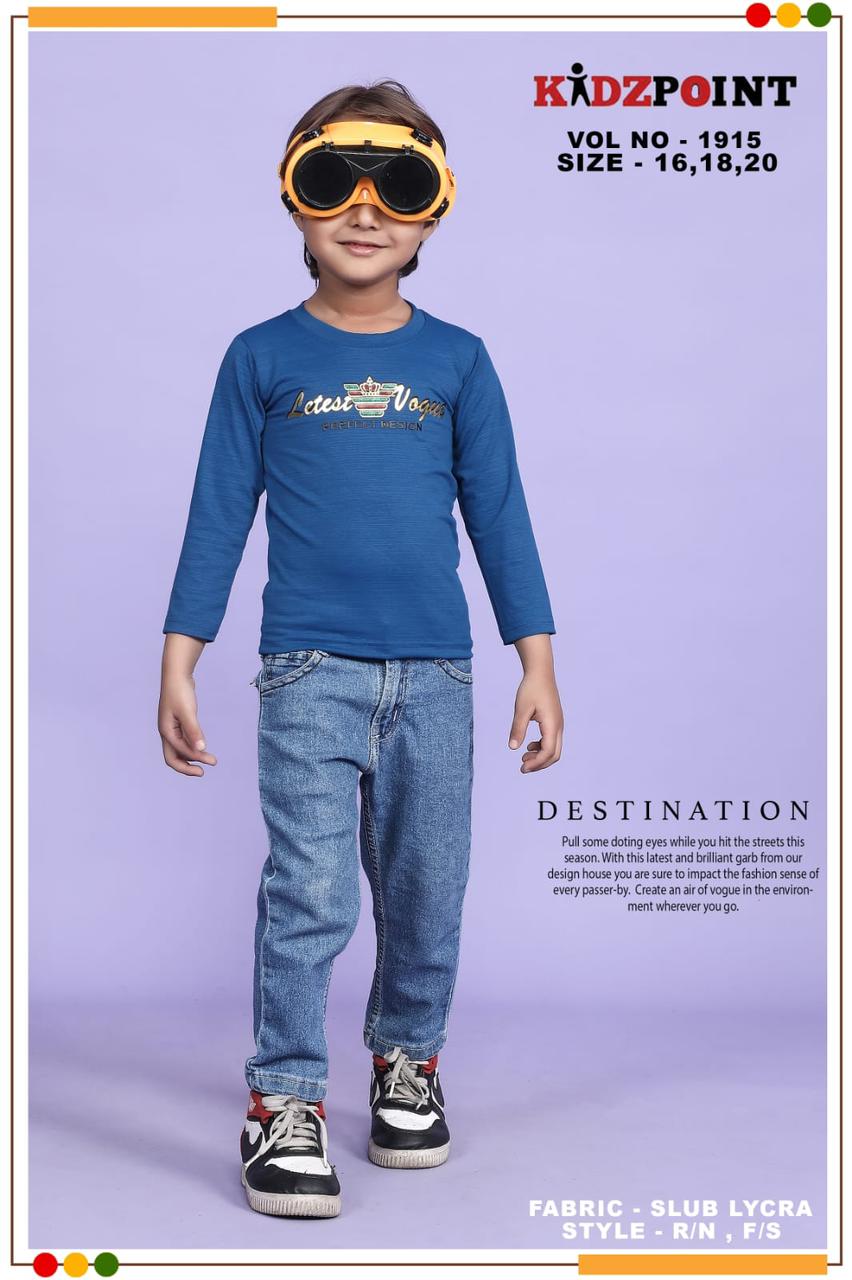 1915 Kidzpoint Lycra Boys Tshirt