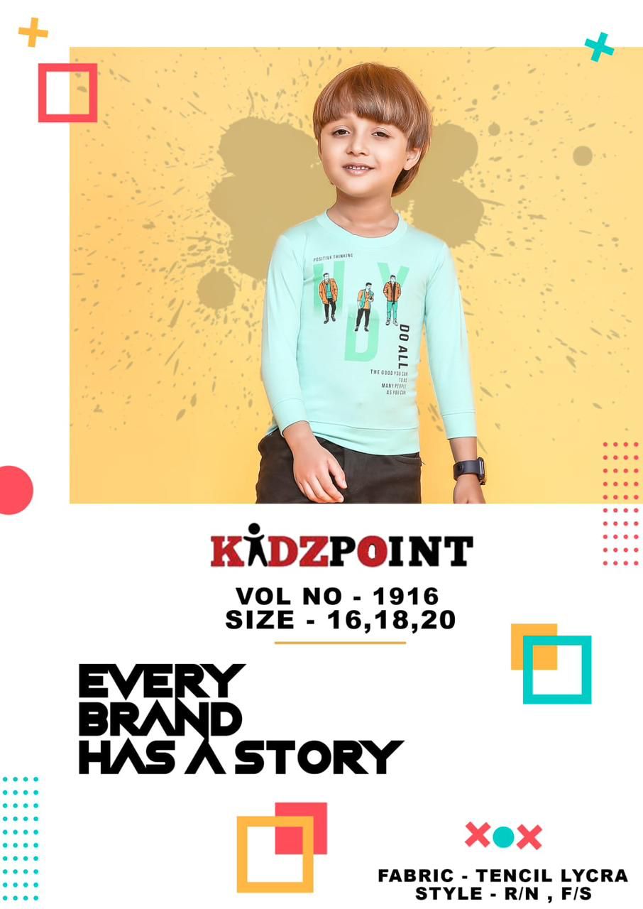 1916 Kidzpoint Lycra Boys Tshirt