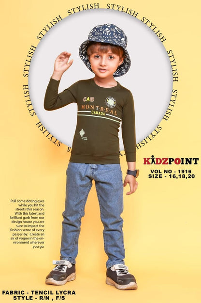 1916 Kidzpoint Lycra Boys Tshirt