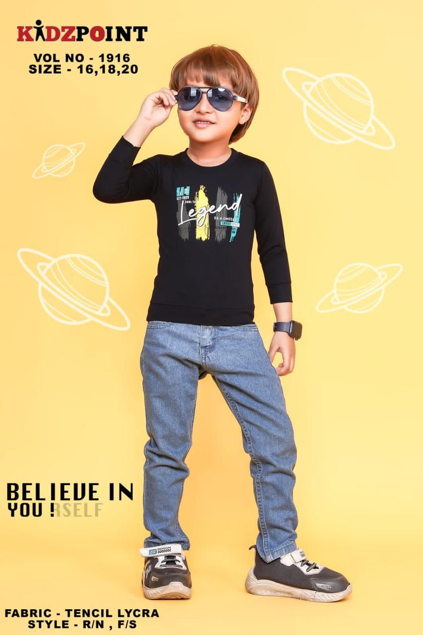 1916 Kidzpoint Lycra Boys Tshirt