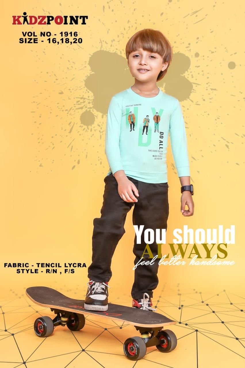 1916 Kidzpoint Lycra Boys Tshirt