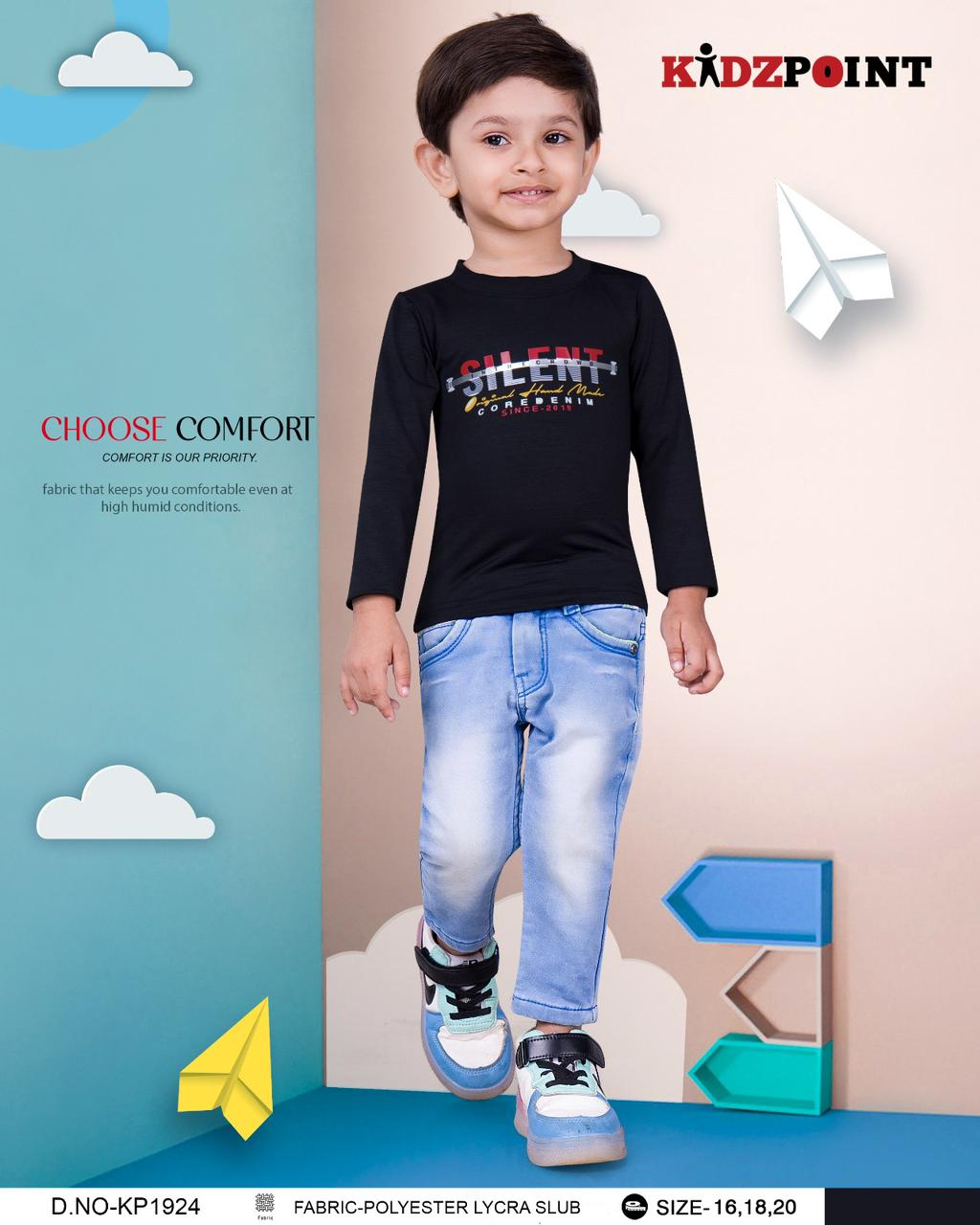 1924 Kidzpoint Imported Boys Tshirt