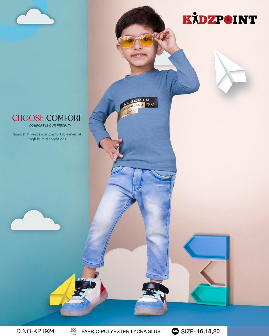 1924 Kidzpoint Imported Boys Tshirt