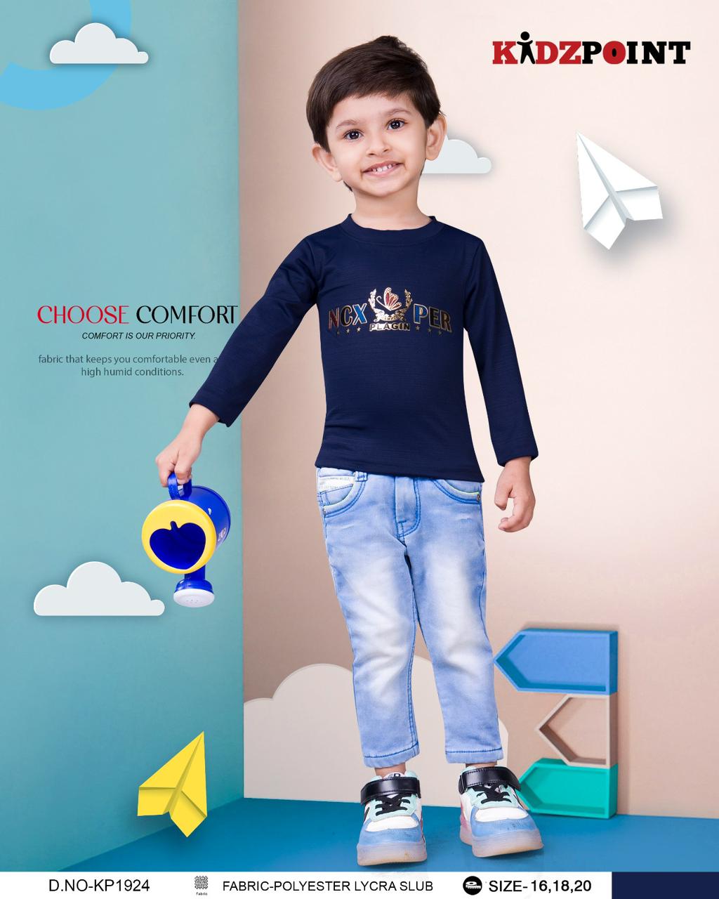 1924 Kidzpoint Imported Boys Tshirt