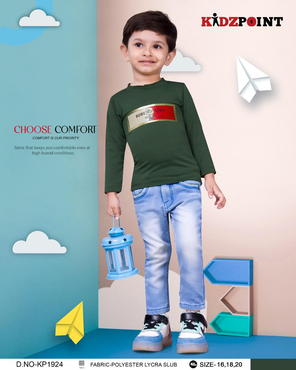 1924 Kidzpoint Imported Boys Tshirt