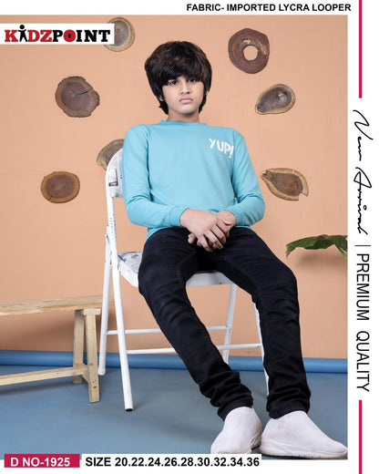 1925 Kidzpoint Lycra Looper Boys Tshirt