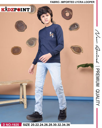 1925 Kidzpoint Lycra Looper Boys Tshirt