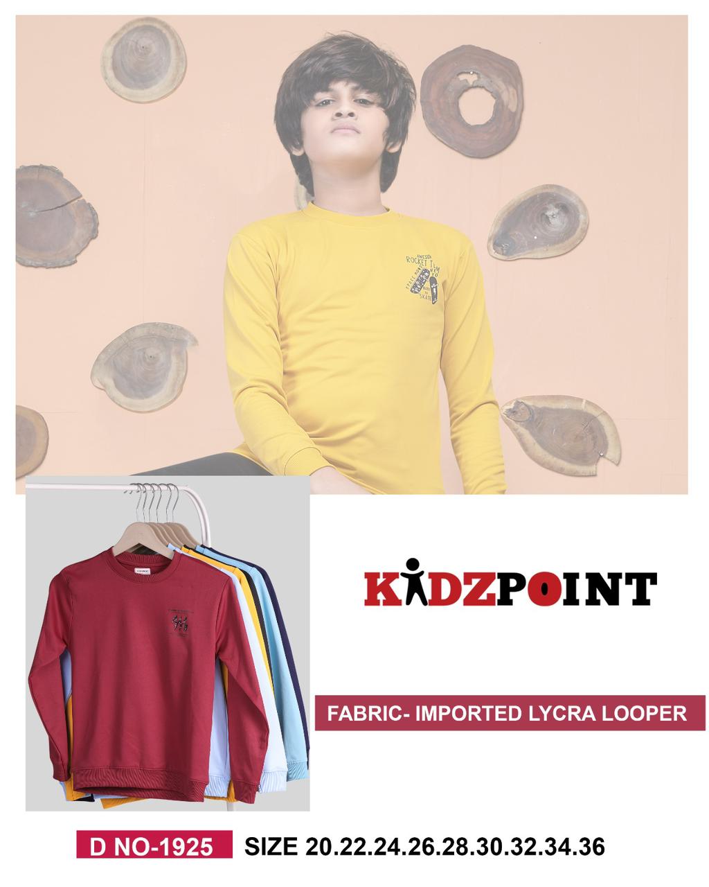 1925 Kidzpoint Lycra Looper Boys Tshirt