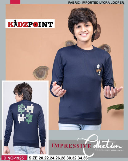 1925 Kidzpoint Lycra Looper Boys Tshirt