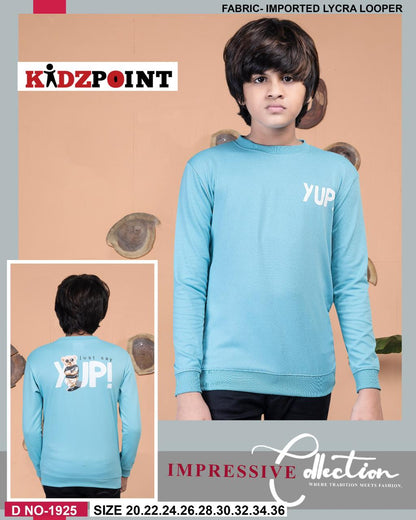 1925 Kidzpoint Lycra Looper Boys Tshirt