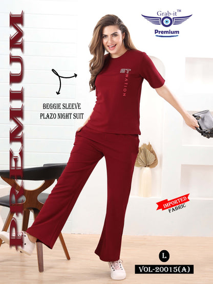 20015-A Grab It Imported Pyjama Night Suits