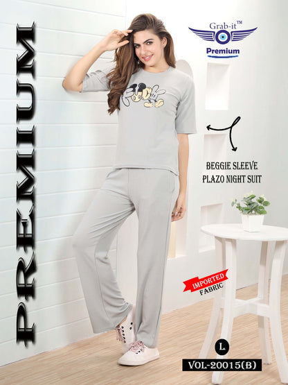 20015-B Grab It Imported Pyjama Night Suits