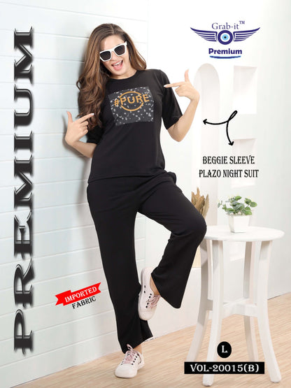 20015-B Grab It Imported Pyjama Night Suits