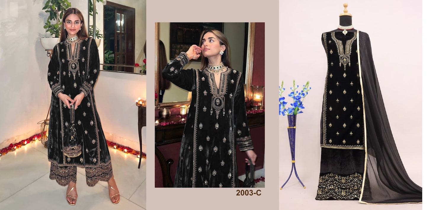 2003 Safa Creation Velvet Suits