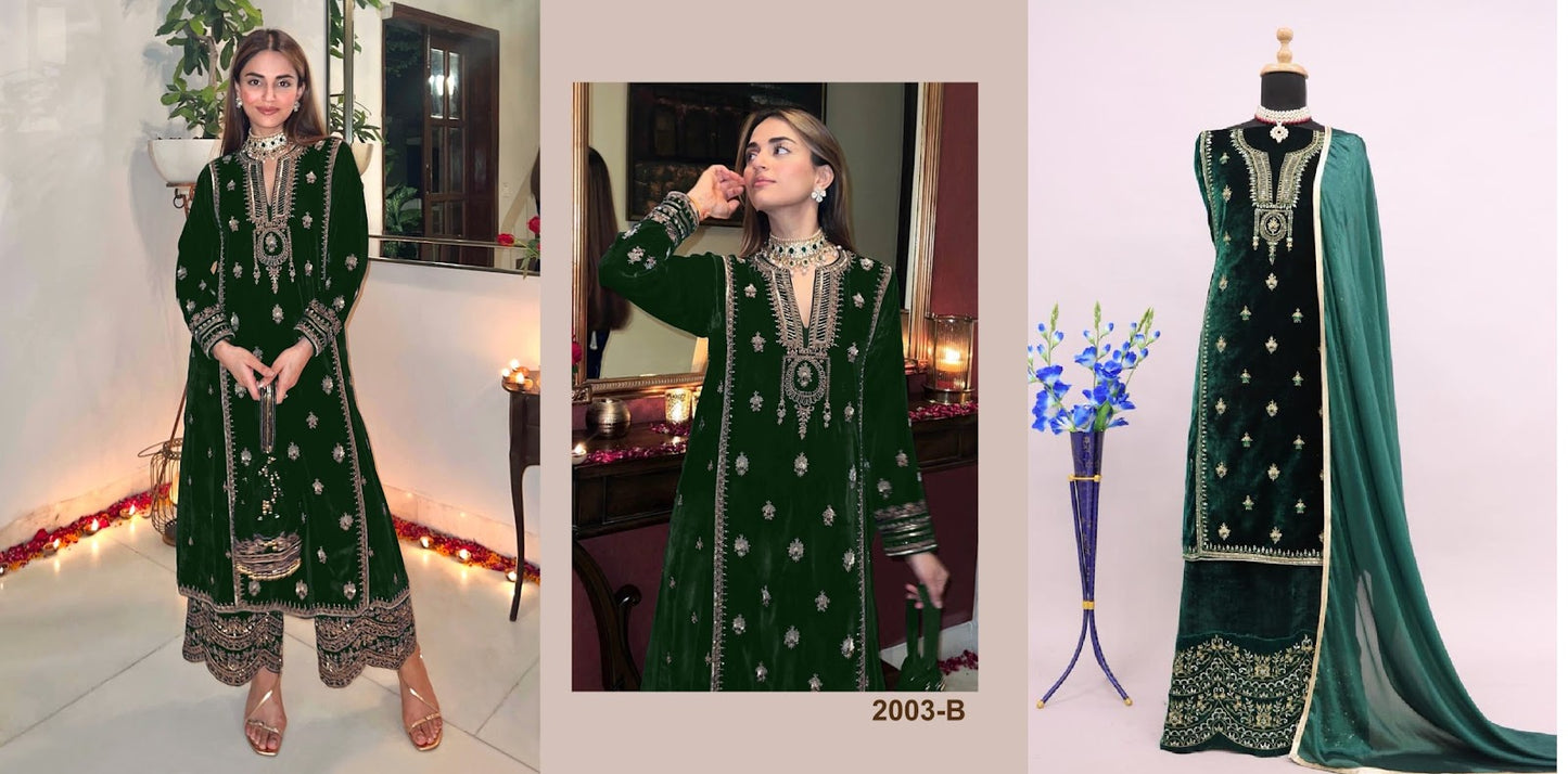 2003 Safa Creation Velvet Suits