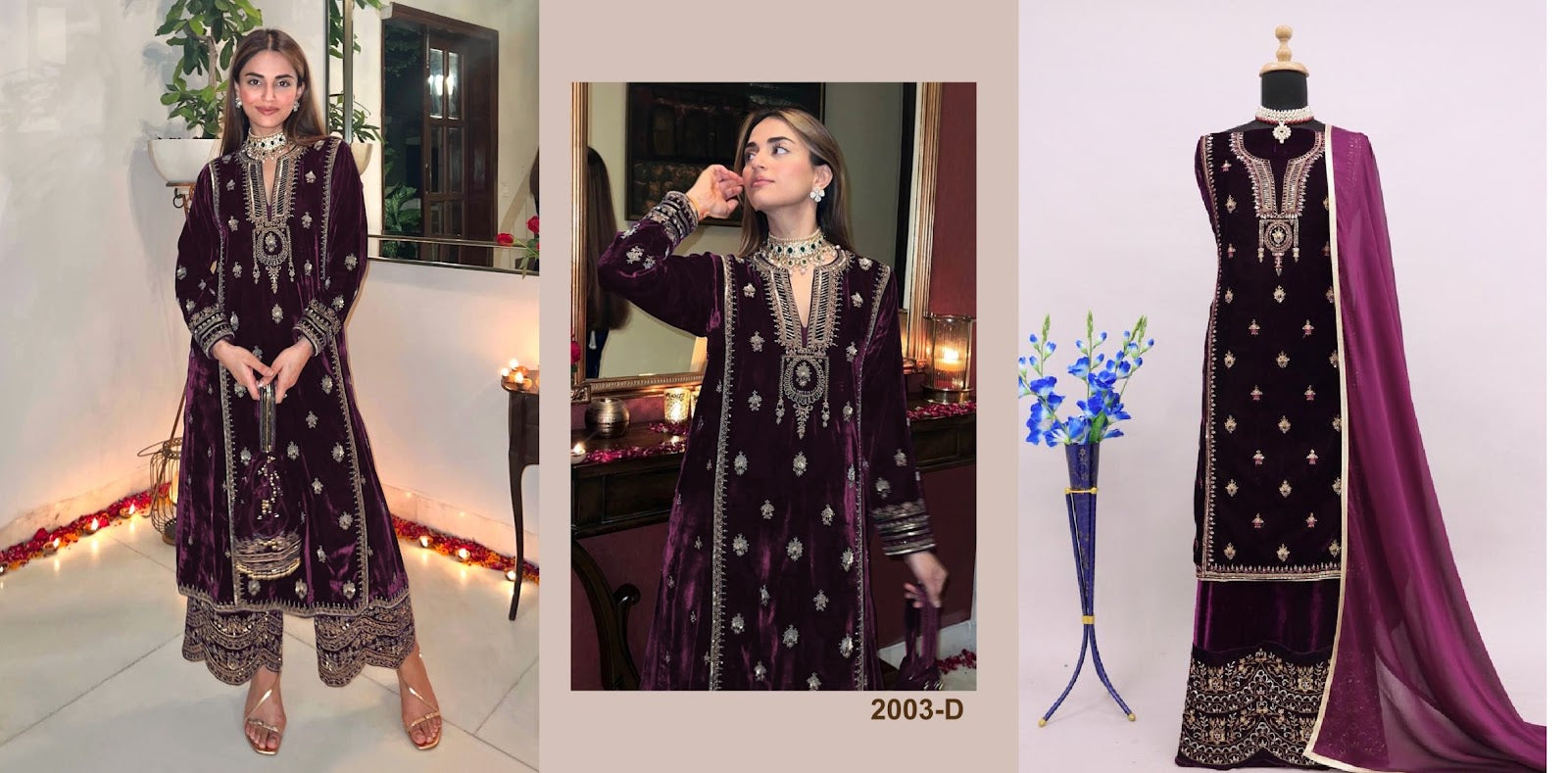 2003 Safa Creation Velvet Suits